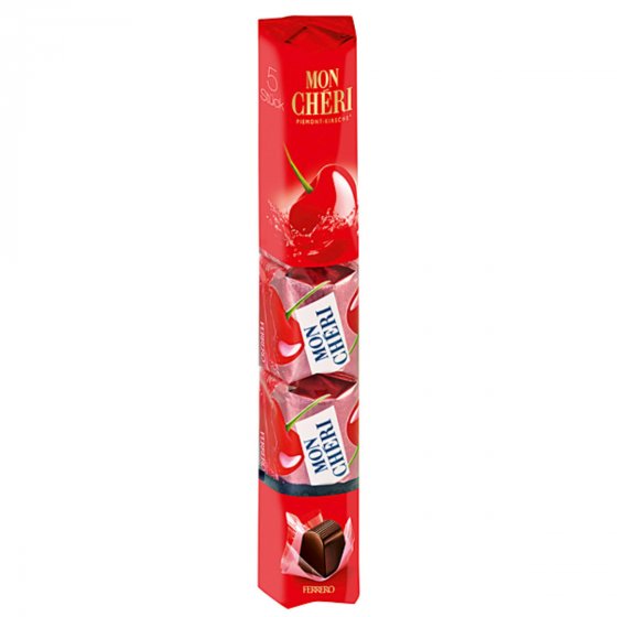 Mon Cheri 15 Riegel mit 5 einzeln verpackten Pralinen 52g 15er Pack 