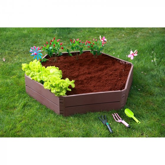 Hochbeet sechseckig Nessa 2-stöckig 