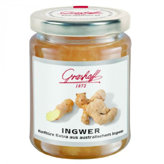 Grashoff Australische Ingwer scharf Konfitüre Extra 250g 3er Pack 