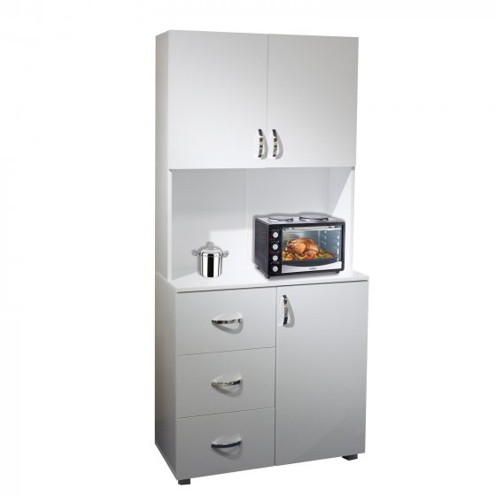 Küchenschrank Weiß Blanca 