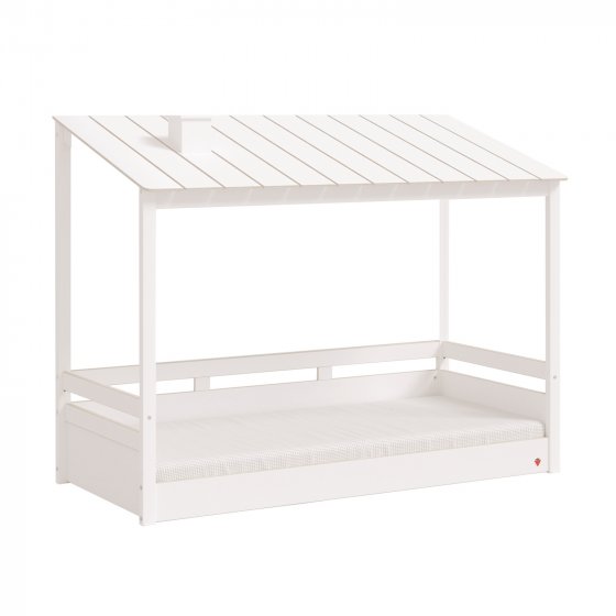 Kinderbett Haus-Motiv Montes White