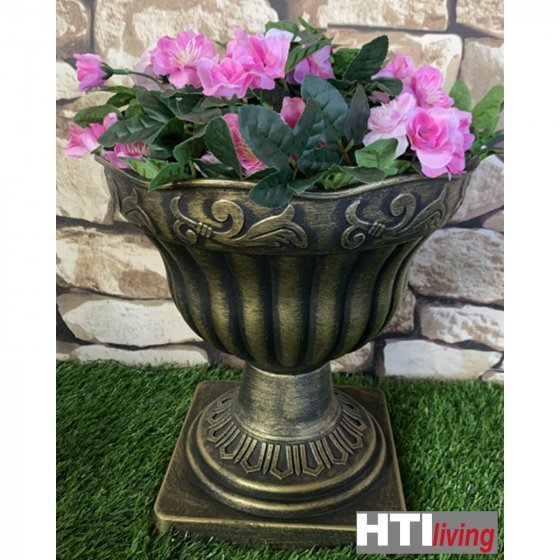 Blumentopf 2er Set Nessa Gold 