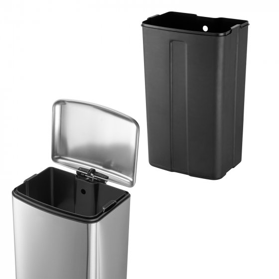 Treteimer 30 Liter Edelstahl 