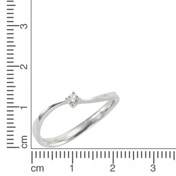 Ring Gold 585 mit Brillant 0,07ct. 