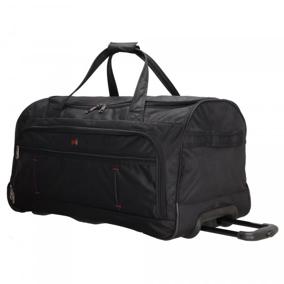 Reisetasche mit Rollen 65 Schwarz