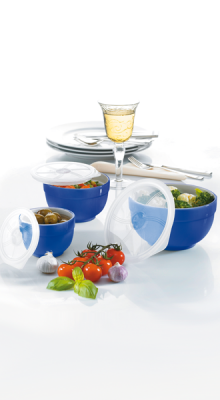 Porzellan-Frischhalte-Set