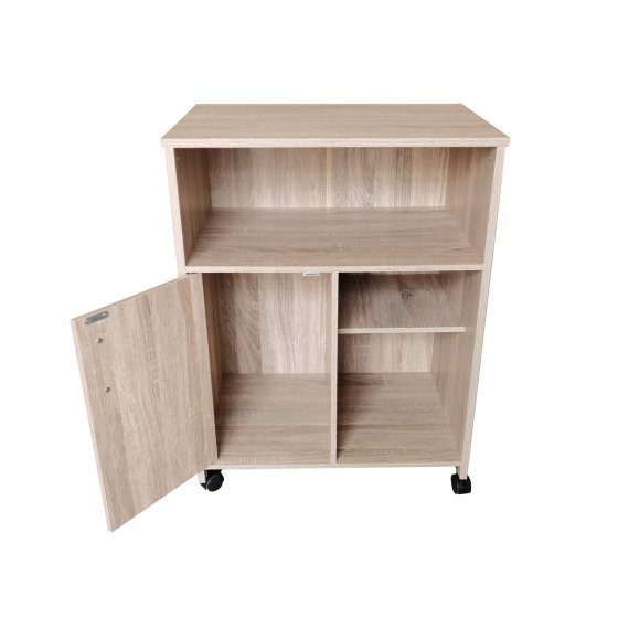 Küchenschrank auf Rollen Sonoma Blanca 