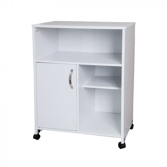 Küchenschrank auf Rollen Weiß Blanca 