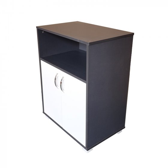 Küchenschrank Grau/Weiß Blanca 