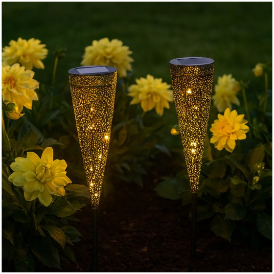 Solarstecker Petal 4er Set Luna 