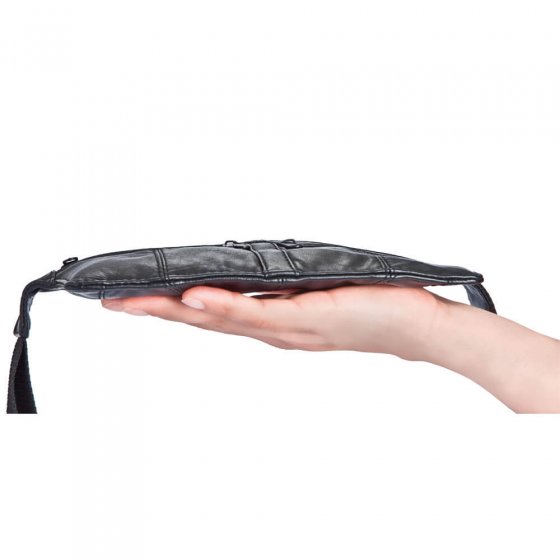 Flache Bauchtasche aus Lammleder