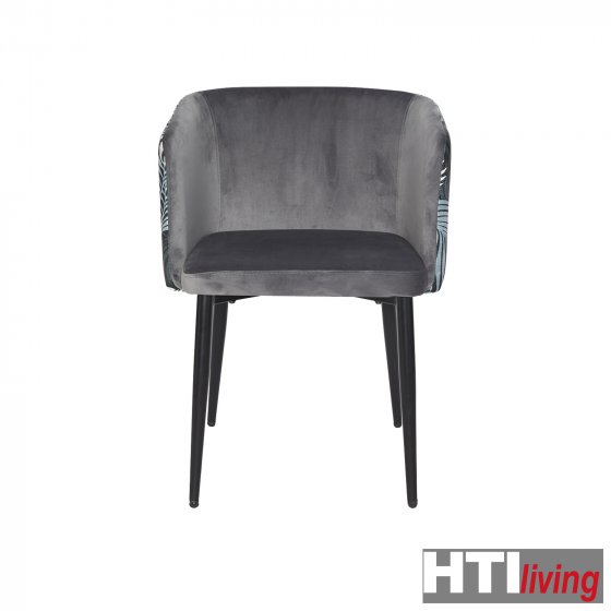Stuhl Destin Leaf Grau