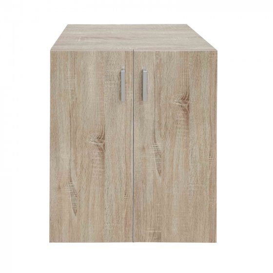 Kommode mit 2 Regalfächern Nina Sonoma 