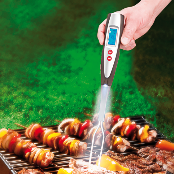 Digitale Grillgabel