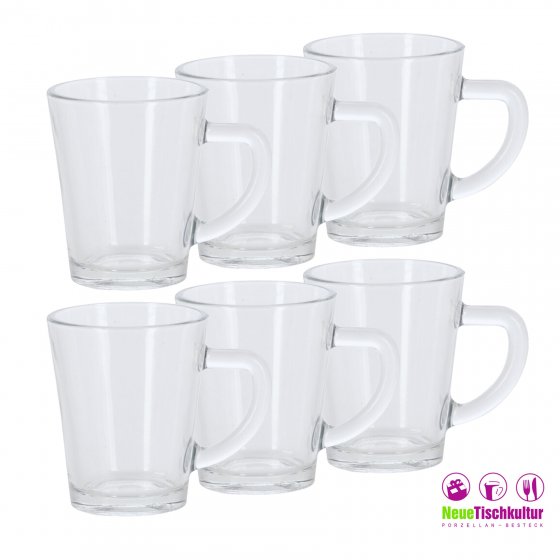 Espressoglas 6er Set 70 ml 