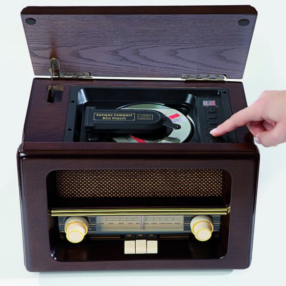 Nostalgie-Radio mit CD-Spieler 