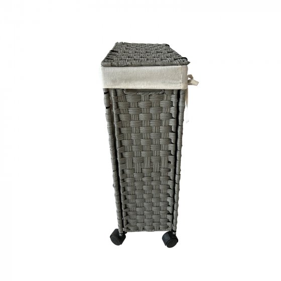 Wäschesammler 40 Liter Briena Grau 