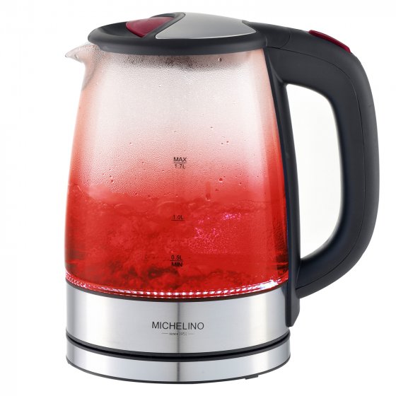 Wasserkocher aus Glas 1,7 Liter 