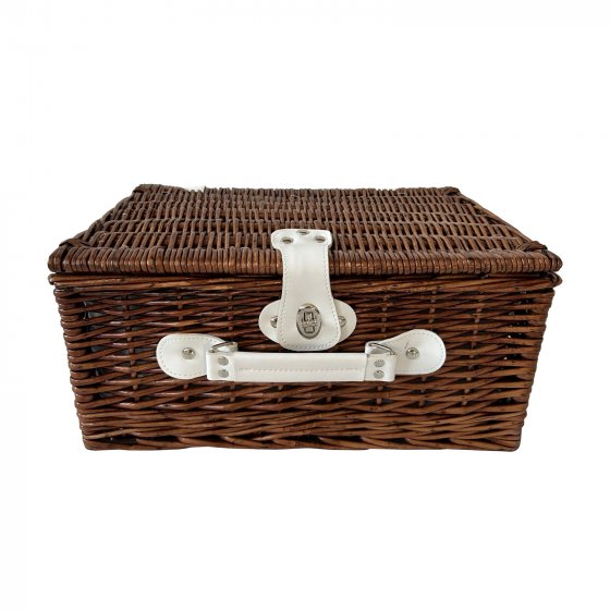 Picknickkorb für 2 Personen Finie Braun 