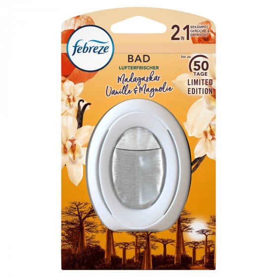 Febreze Bad Lufterfrischer Vanille 1 Stück, 7,5ml 