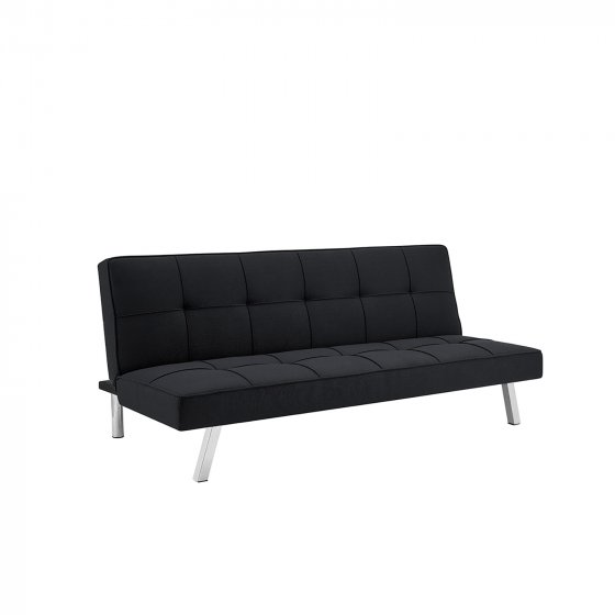 Klappsofa Schwarz Milena 