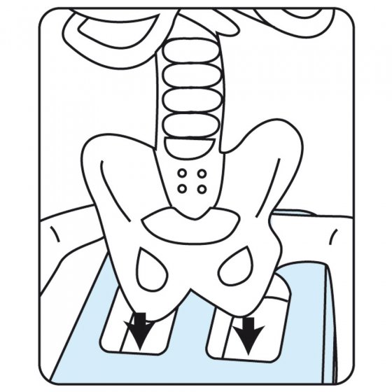 Anatomisches Komfort-Sitzkissen 