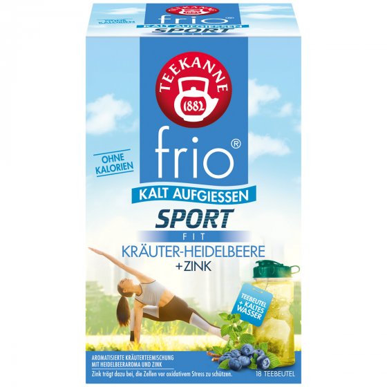 Teekanne frio Sport Heidelb. Kräuter 