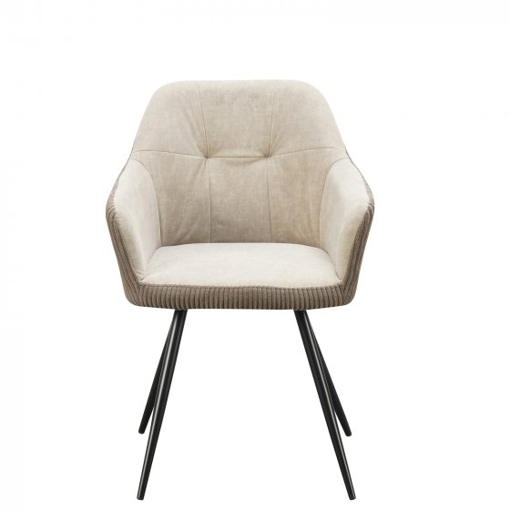 Esszimmerstuhl Taupe 2er Set Joschka 