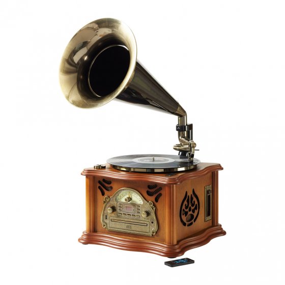 Grammophon mit Aufnahmefunktion 