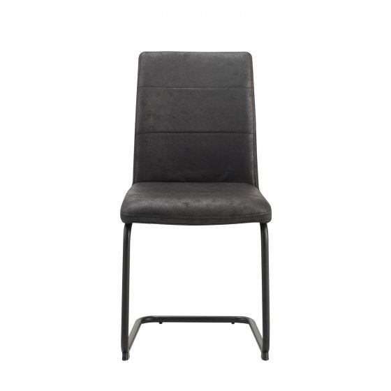 Schwingstuhl Antikanthrazit 2er Set Enie 