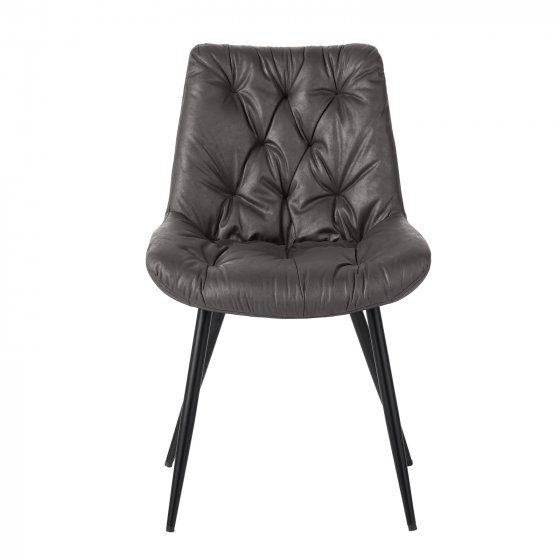 Esszimmerstuhl Antikanthrazit 2er Set Loryn 