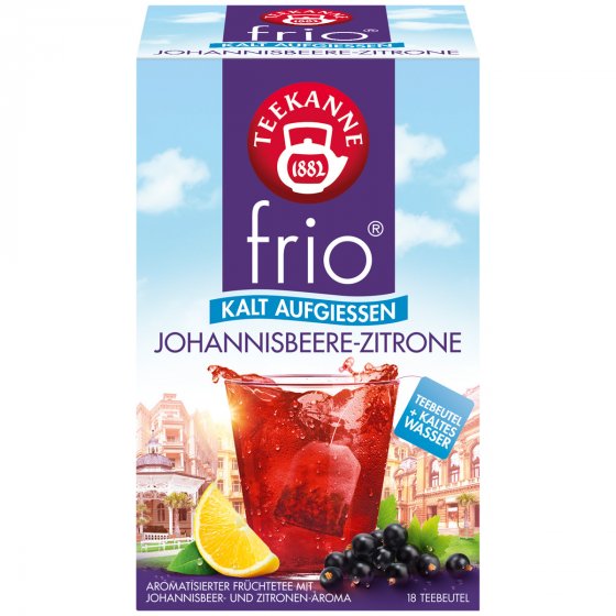 Teekanne frio Johannisb. Zitrone 