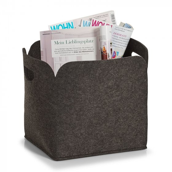 Filzkorb anthrazit hoch 