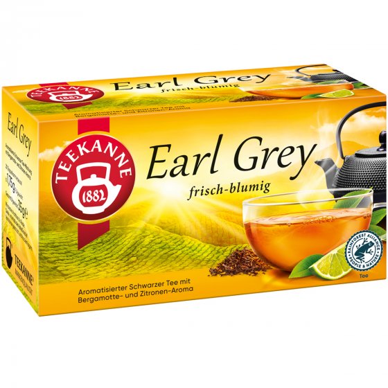 Teekanne Origins Earl Grey mit Bergamotte und Zitrone Schwarztee 35g 