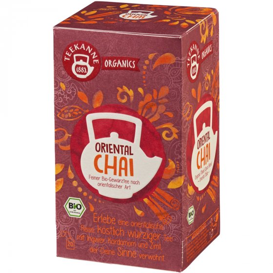 Teekanne Organics Oriental Chai Bio Gewürztee orientalische Art 36g 