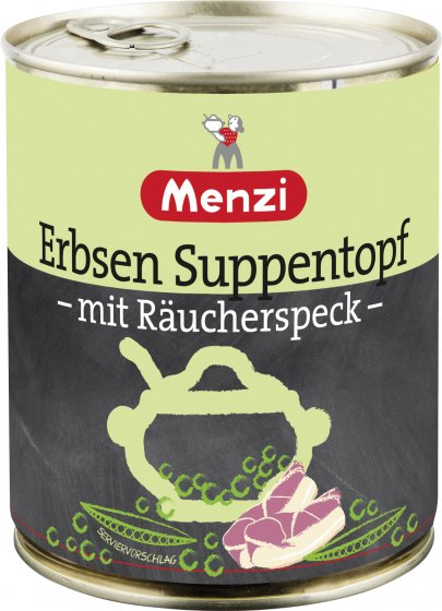 Tafelfertiger Eintopf Erbsen 