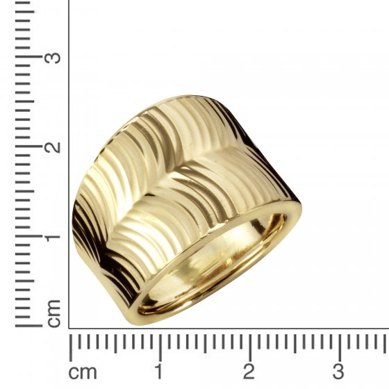 Ring 333 Gold diamantiert 