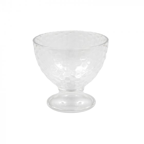 Eisbecher 2er Set Kunststoff mit Blaseneffekt 