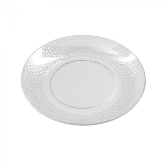 Teller Ø 20 cm 2er Set Kunststoff mit Blaseneffekt 