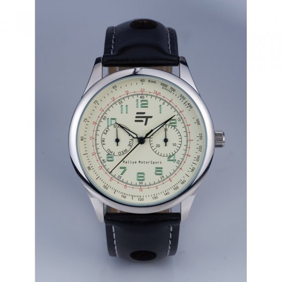 Ihr Geschenk: Sportive Rallye-Uhr
