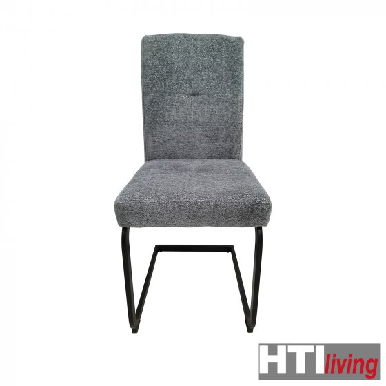 Schwingstuhl 4er Set Kinsey Grau 