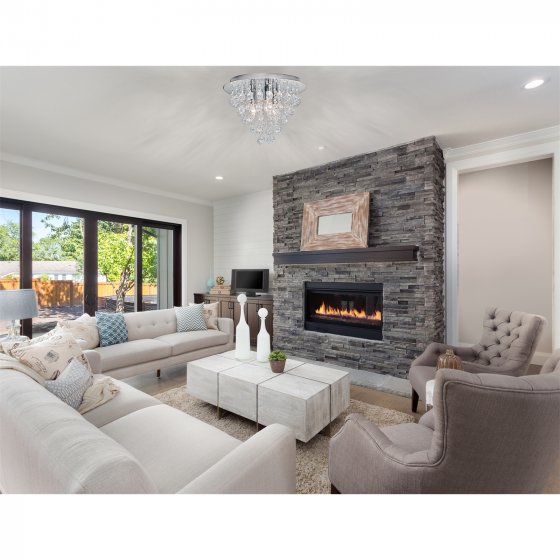 Deckenleuchte Silber 3-flammig LONDON 