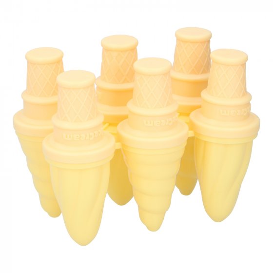 Softeisform 6x 60ml., farbig sortiert Kunststoff 