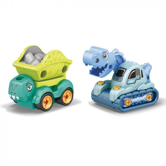 Auto Dino, Bagger 2 Stück, sortiert Spielzeug 
