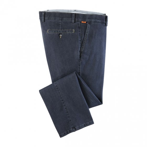 Bügelfrei Stretchjeans, blau 60 | Blau