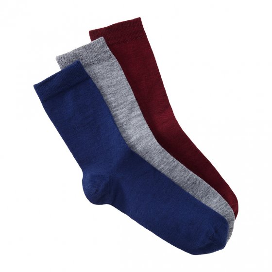 Hochwertige Wollsocke 3er-Pack 