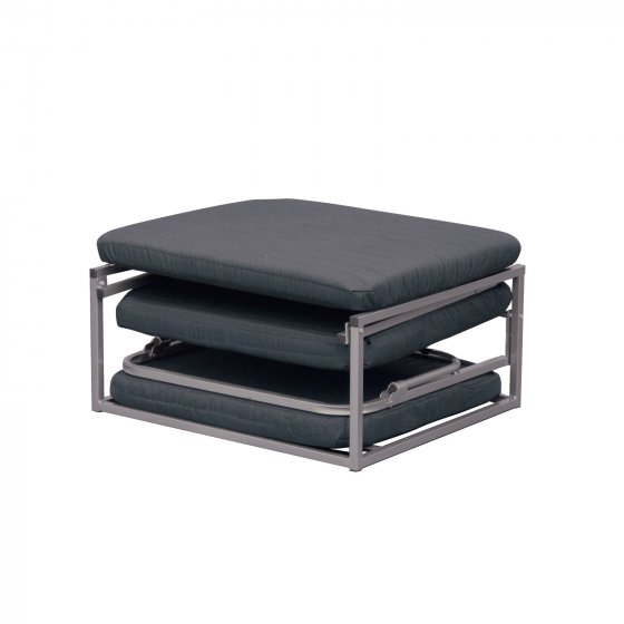 Gästebett 72 x 180 cm 2 in 1 zusammenklappbar 