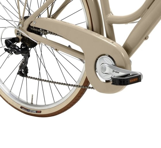 Cityfahrrad 28 Zoll RETRO Lady braun 