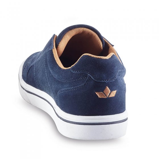 Stretchslipper a. Leder,Marine 44 | Marine