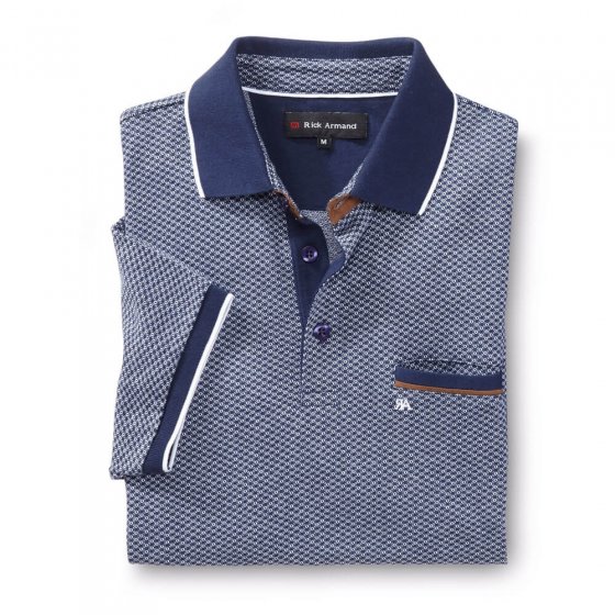 Aktuelles Poloshirt, marine XXL | Marine